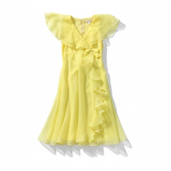 Vintage Yellow Maxi Dress - Picture 3 of 8